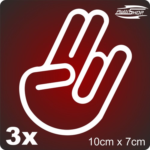 Shocker hand sticker jdm - sticker,