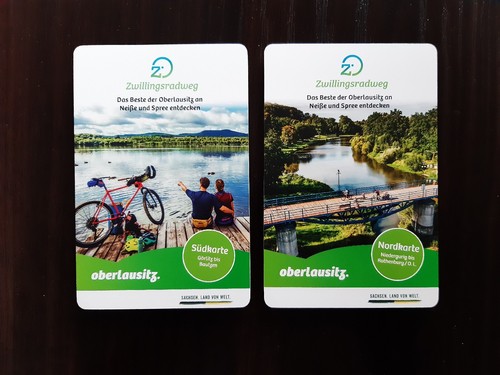 Fahrradkarten zwillingsradweg - fahrradkarten,