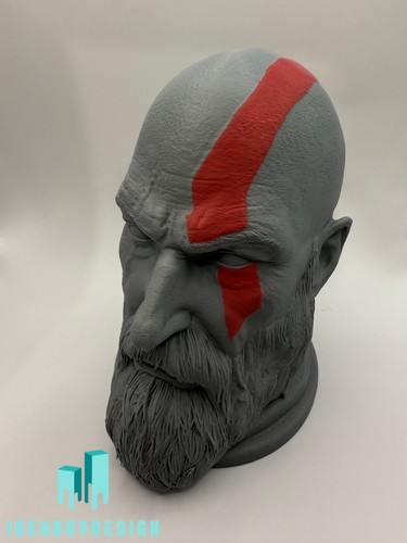 Kratos god war büste - kratos, of