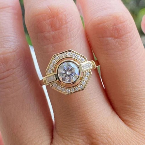 2kt rund diamant - diamant, art