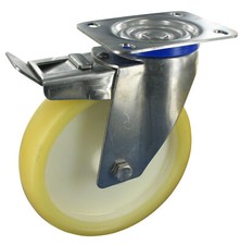 Edelstahlrollen Lenkrolle mit