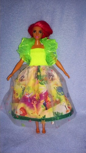 Barbie curvy kleid - barbie,
