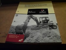 SCHAEFF HML 32 MOBILBAGGER  6 SEITEN PROSPEKT/BROSCHÜRE