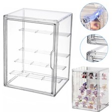 Schaukasten Vitrine Acryl Vitrine 4 Schicht Klarsicht Vitrine + Magnetischer Tür