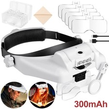 Stirnbandlupe Kopf Lupenbrille