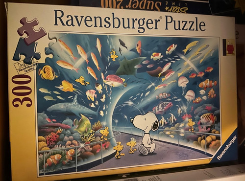 Snoopy aquarium puzzle - 🧩snoopy,