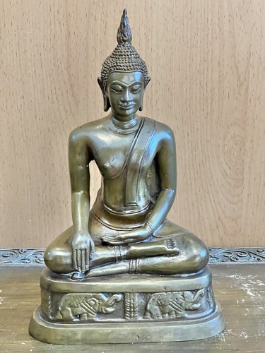 Thai bronze buddha shakyamuni - thai,