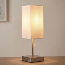 Tischlampe Tischleuchte Stoff