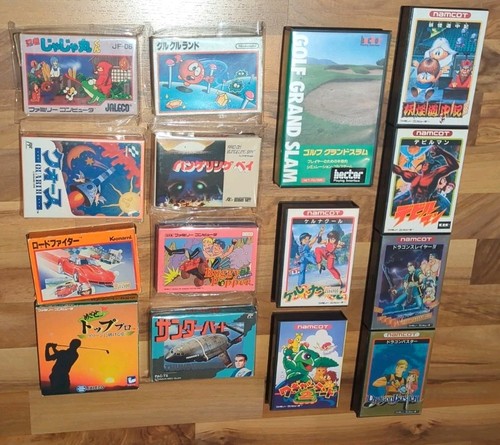 Famicom sammlung spiele - famicom,
