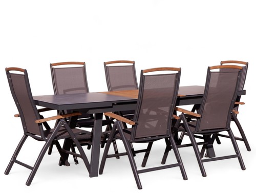 Aleos gartengarnitur alu teak - aleos.,
