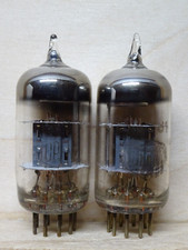 Pair: ECC81 LORENZ | SEHR GUT ✅ | balanced | Tube Röhre Valve ( 12AT7 )