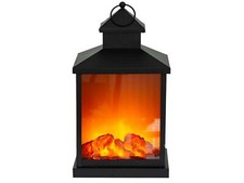 Grundig Tischkamin mit 3 x LED, Metal, Timer Funktion Dekorative Kaminfeuer