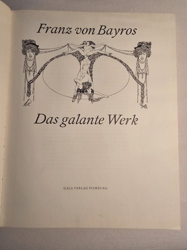 Buch das galante werk - buch,