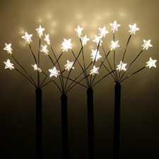 24 LEDs Sternenstab 4er Set