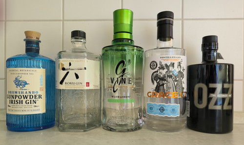 Flachen gin leer deko - 5,