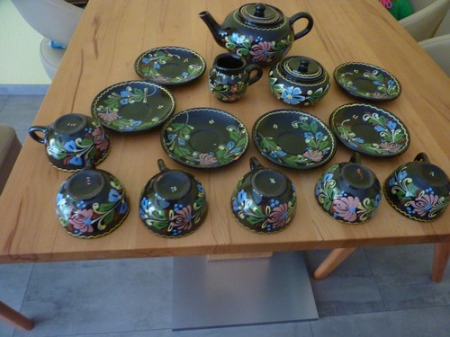 Vintage teeservice keramik - vintage,