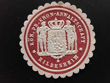 Siegelmarke KÖN. PR. KRON -