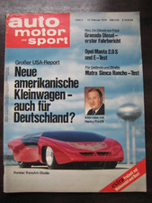 Auto motor sport heft - auto,