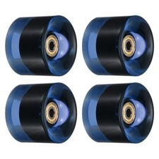 4 Stück 60mm Longboard Rollen