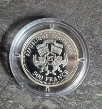 500 Francs 999er Silber Münze