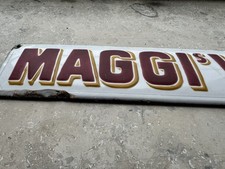 maggi türschild emaille email alte reklame original