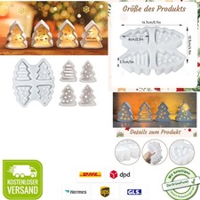 Silikonformen Weihnachten 4