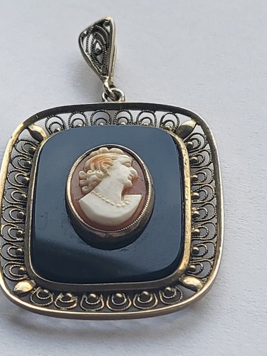 Jugendstil anhänger 835 - anhänger,
