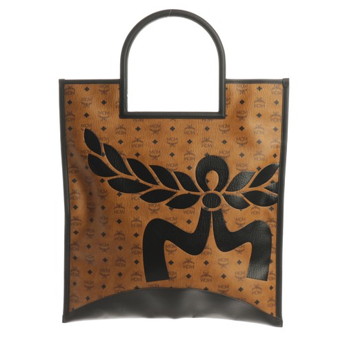 Mcm shopper schwarz braun - mcm,