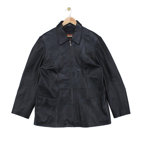 Vintage helium lederjacke - vintage,