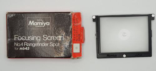 Mamiya focusing screen for - mamiya,