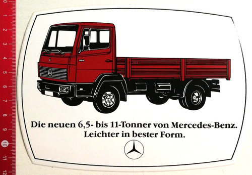 Mercedes benz 814 aufkleber - benz,