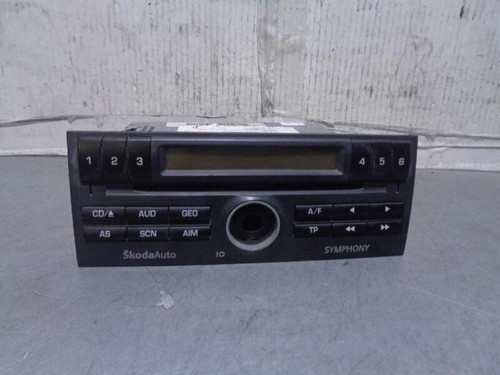 6y0035156e audio system - audio, skoda