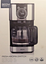 BEEM Fresh-Aroma-Switch Kaffeemaschine+ Glaskanne Dauer-Filter, Timer NEU