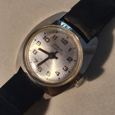 Damenuhr "DIEHL" German's Mechanisch Vintage "Compact" 15 Rubis Watch 1970!