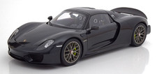 1:12 AUTOart Porsche 918 Spyder Weissach Package 2013 blackmetallic