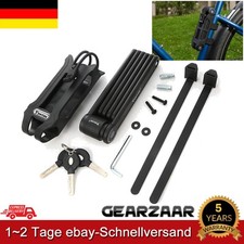 Faltschloss mit Halterung Fahrrad Fahrradschloss Klappschloss Gliederschloss