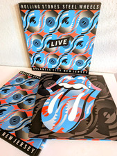 Rolling Stones - Steel Wheels Live 1989 - 5 Disk Box (3 CD`s  + Blu-Ray + DVD)