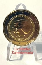 2 Euro Niederlande 2013 "Thronwechsel", bfr. aus Rolle, sofort lieferbar
