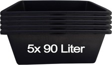 5x Mörtelwanne 90L