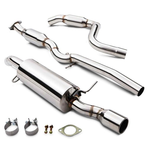 Downpipe auspuffanlage - 2,5", downpipe-auspuffanlage