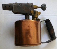 Alte Lötlampe Universel Bruxelles Lötbrenner Bunsenbrenner Sammler