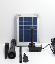 SOLARPUMPE Renkforce TEICHPUMPE GARTENTEICH PUMPENSET