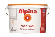 Alpina Wandfarbe Innenweiß 10
