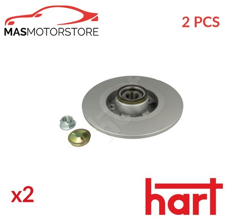 Bremsscheiben satz paar hinten - satz,