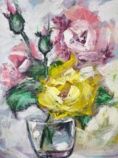 Ölbild Abstrakt Gemälde