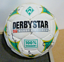 DERBYSTAR-WERDER BREMEN-Spielball mit Unterschriften (Deutscher Meister 2004 )