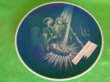 Weihnachtsteller 1949  Heilige Familie Prof . Überlingen  von Rosenthal