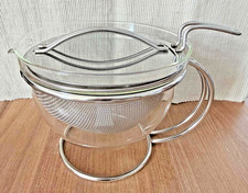 Mono Filio Teekanne 1,5 L mit Sieb | Design Edelstahl Glas | neuwertig