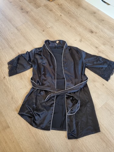 Morgenmantel kimono satin - kimono,