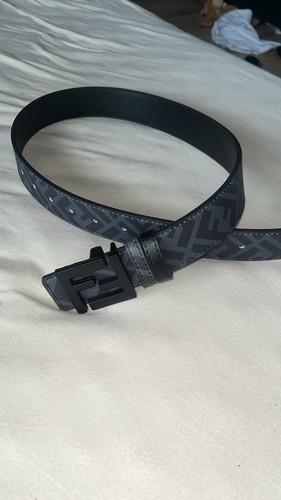 Fendi gürtel schwarz leder - fendi,
